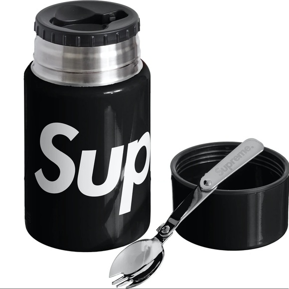 Authentic Supreme Black SIGG Food Jar - Picture 3 of 3